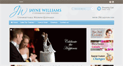 Desktop Screenshot of jwcaketops.com